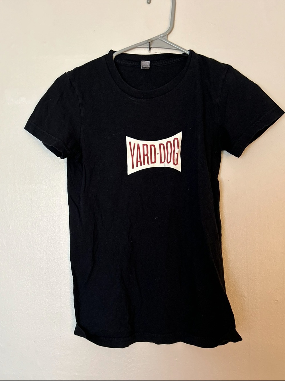 American Apparel Black Crewneck Tee